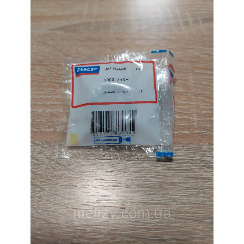 Підшипник 180100 (6000-2RS) SKF (10×26×8) Підшипник 180100 (6000-2RS) SKF (10×26×8)