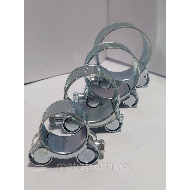 Хомут силовий оцинкований W1 122х130 Хомут силовий оцинкований W1 122х130